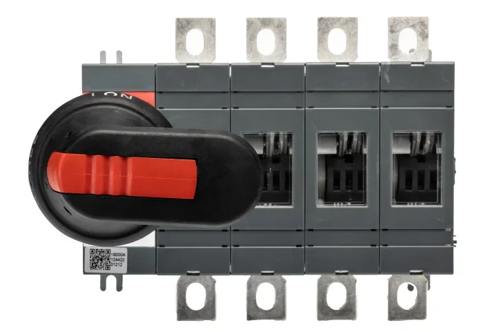Seccionador bajo carga rotativo In=200A - 4 polos Modelo:OT200E04P - Vista 2 de 3