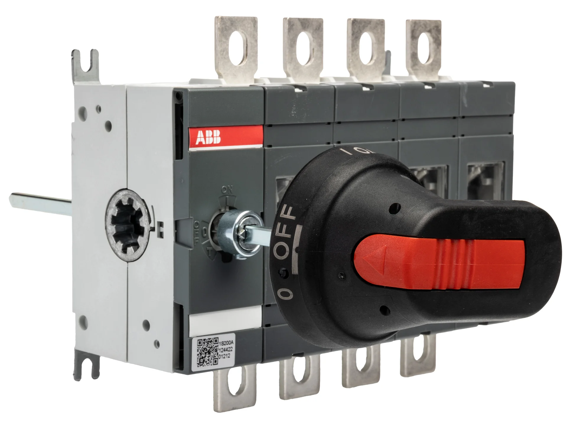 Seccionador bajo carga rotativo In=200A - 4 polos Modelo:OT200E04P
