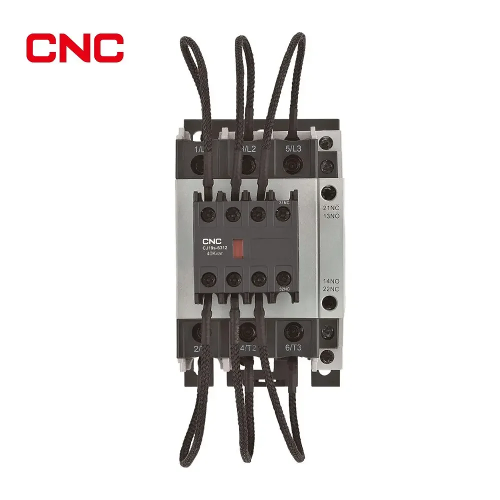 Contactor p/Capacitor 60 kVAr 400v + Auxiliar 2NA+1NC Bobina 220v - Vista 2 de 2