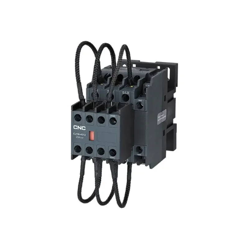 Contactor p/Capacitor 12 kVAr 400v + Auxiliar 2NA+1NC Bobina 220v - Vista 2 de 2