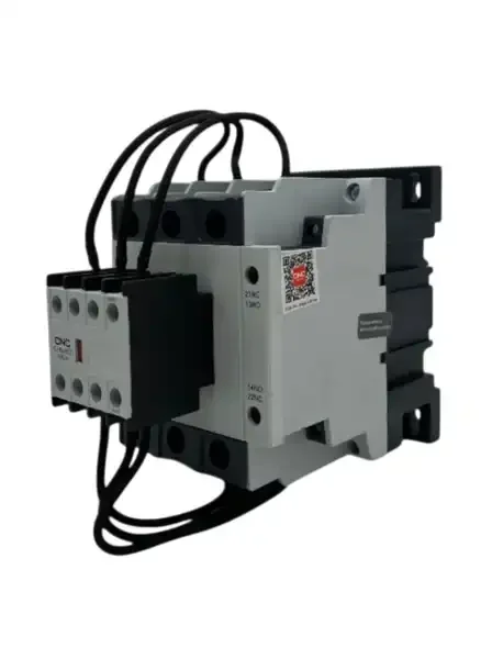 Contactor p/Capacitor 45 kVAr 400v + Auxiliar 2NA+1NC Bobina 220v - Vista 2 de 2