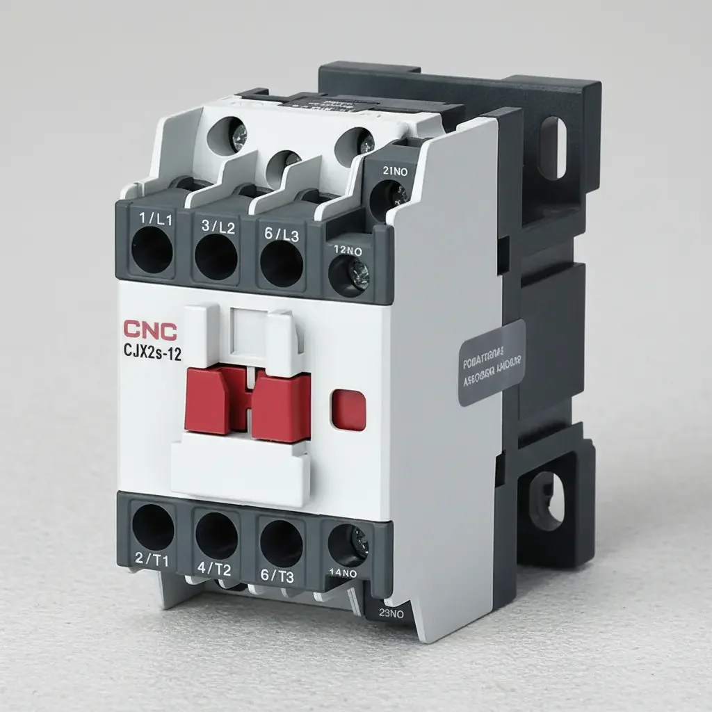 Contactor 12A 220V 50/60Hz 3P 1NO +1NC - Vista 2 de 2