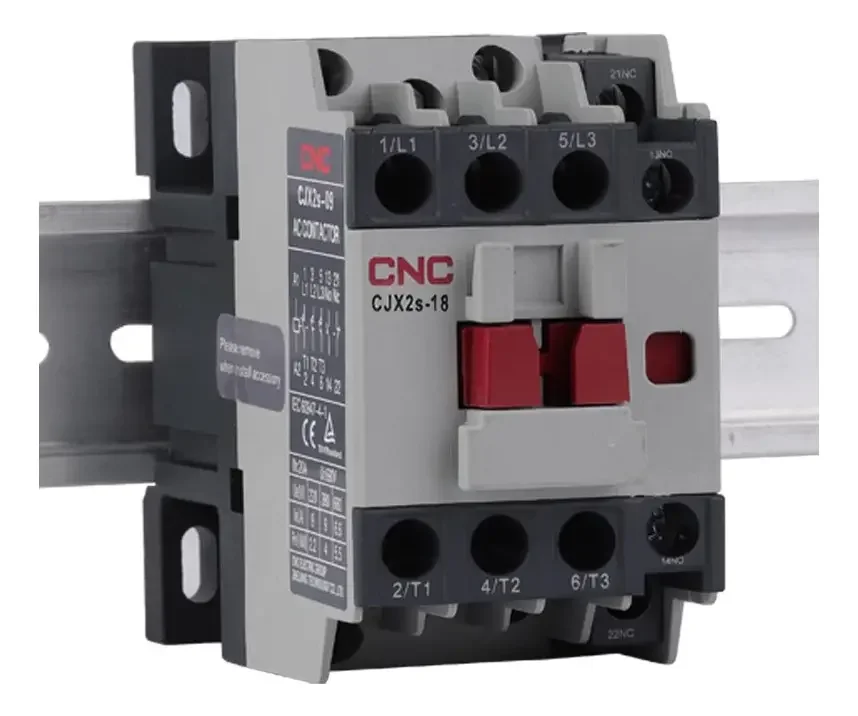 Contactor 18A 220V 50/60Hz 3P 1NO +1NC - Vista 2 de 3