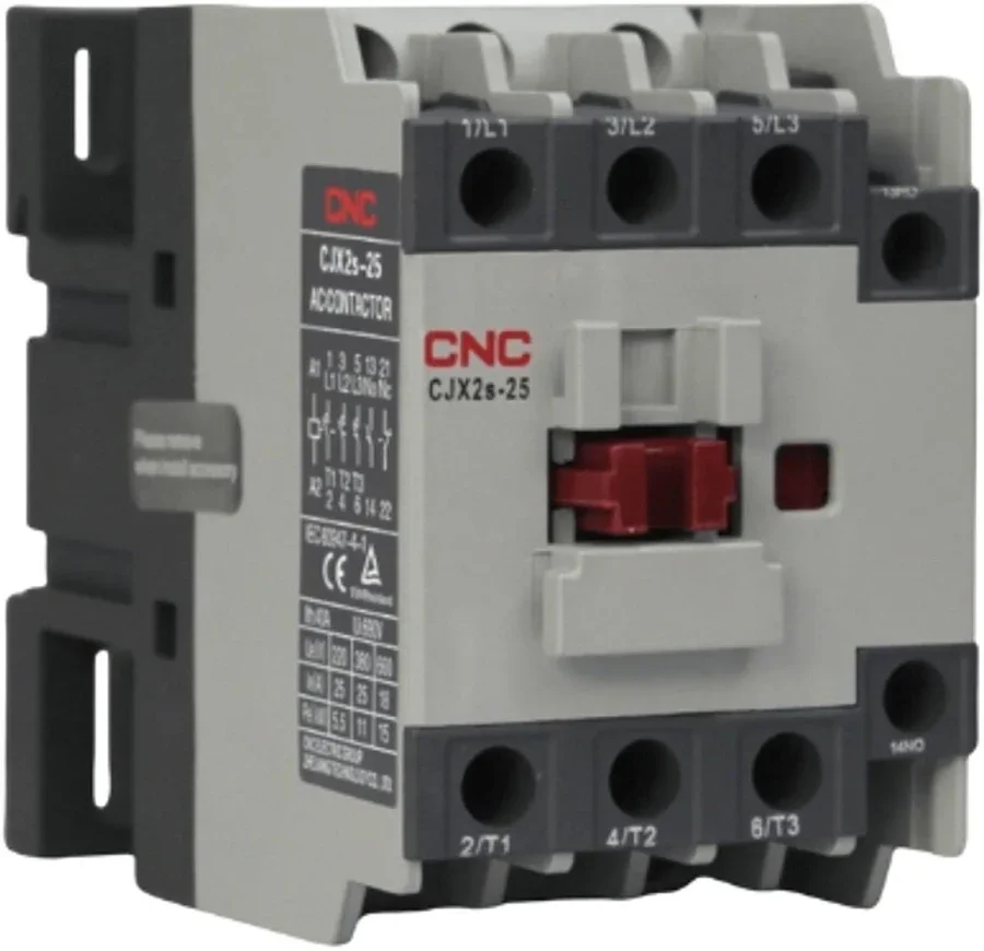 Contactor 25A 220V 50/60Hz 3P 1NO +1NC - Vista 2 de 3