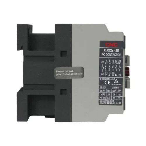 Contactor 25A 220V 50/60Hz 3P 1NO +1NC - Vista 3 de 3