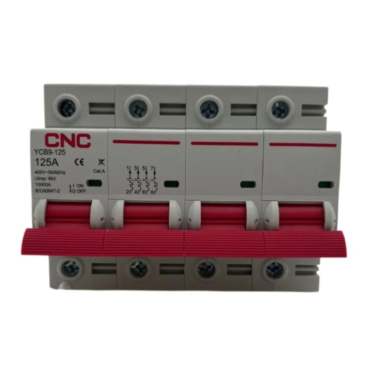 Térmica 4x125A 10Ka IEC 60947-2 400V 50/60Hz Curva=C