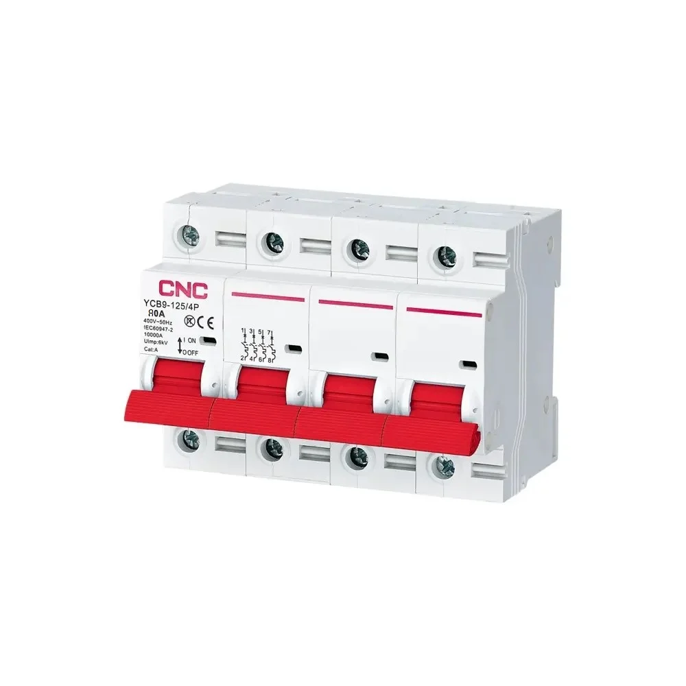 Térmica 4x80A 10Ka IEC 60947-2 400V 50/60Hz Curva=C