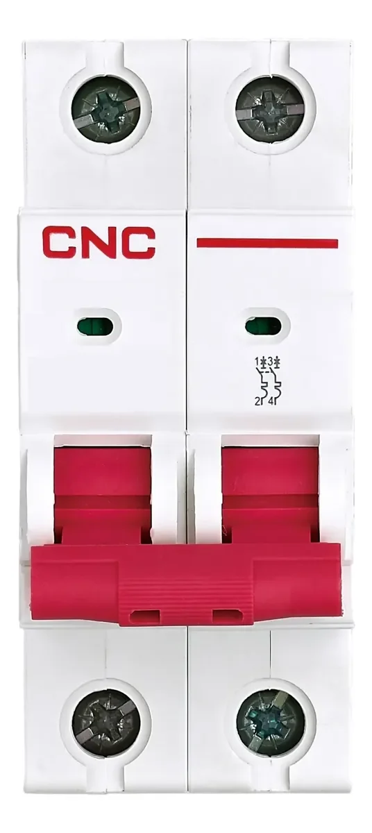 Térmica 2x10A 6Ka 230/400V 50/60Hz Curva=C