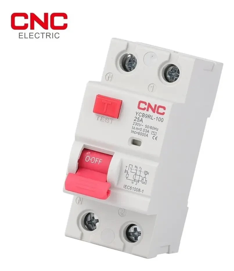 Diferencial 2x40A 30mA 6kA 230/400V 50Hz Tipo AC Curva=C