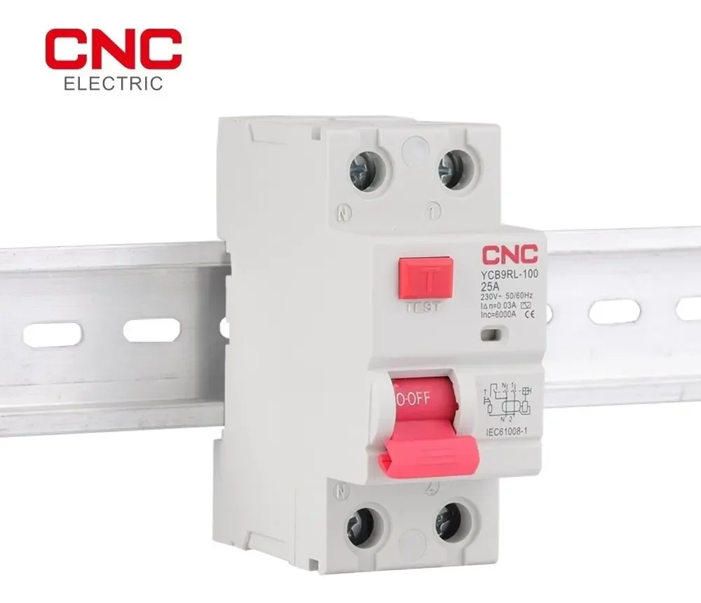 Diferencial 4x25A 100mA 6kA 230/400V 50Hz Tipo AC Curva=C