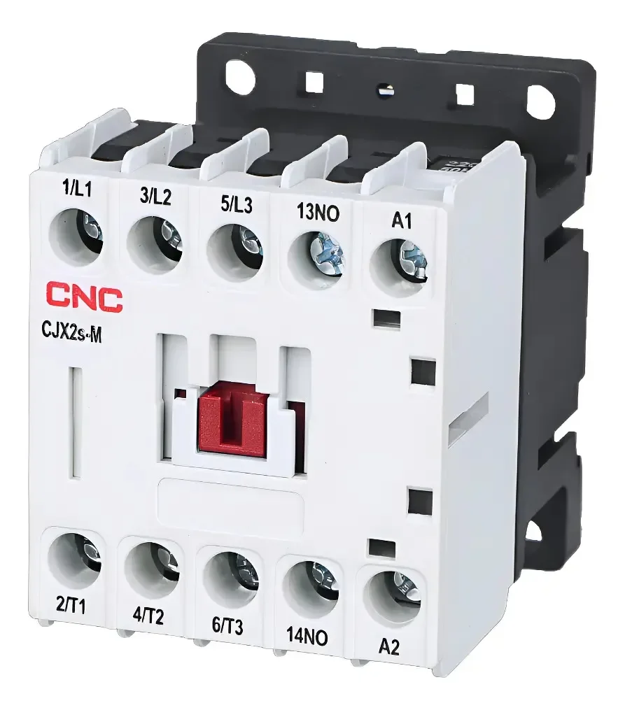 Mini Contactor 9A CJX2s-M0910 1NA 24Vca 50Hrz - Vista 2 de 3