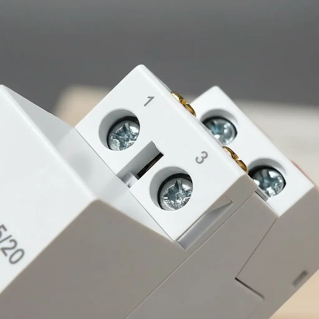 Contactor Modular Bipolar 2x25A 220v 2NA - Vista 3 de 3