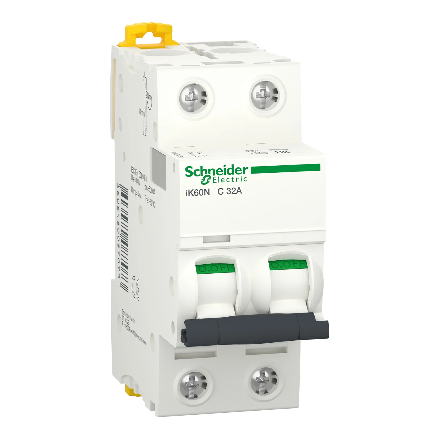 Interruptor Aut. Termomagnético Acti9 iK60 2P 32A Curva C