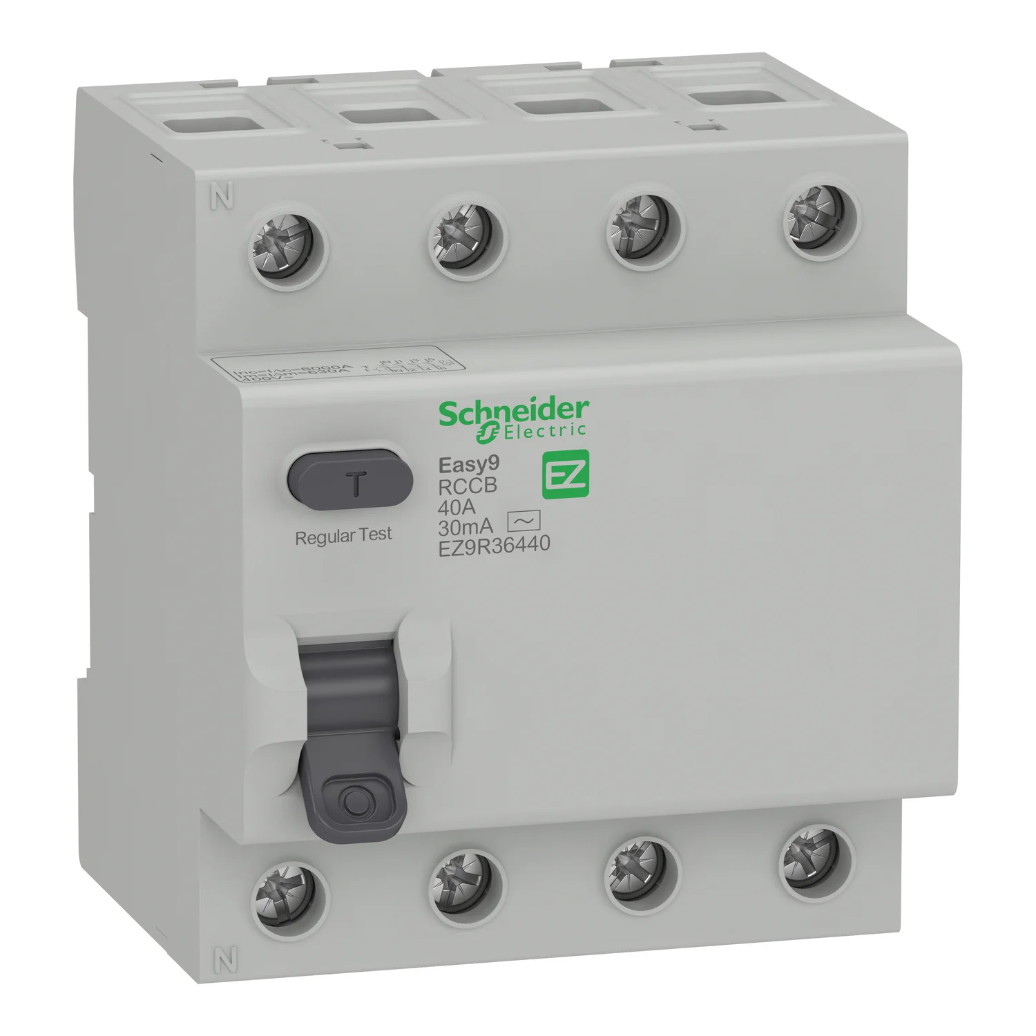 Disyuntor Diferencial Easy9 4P 40A 30mA Clase AC