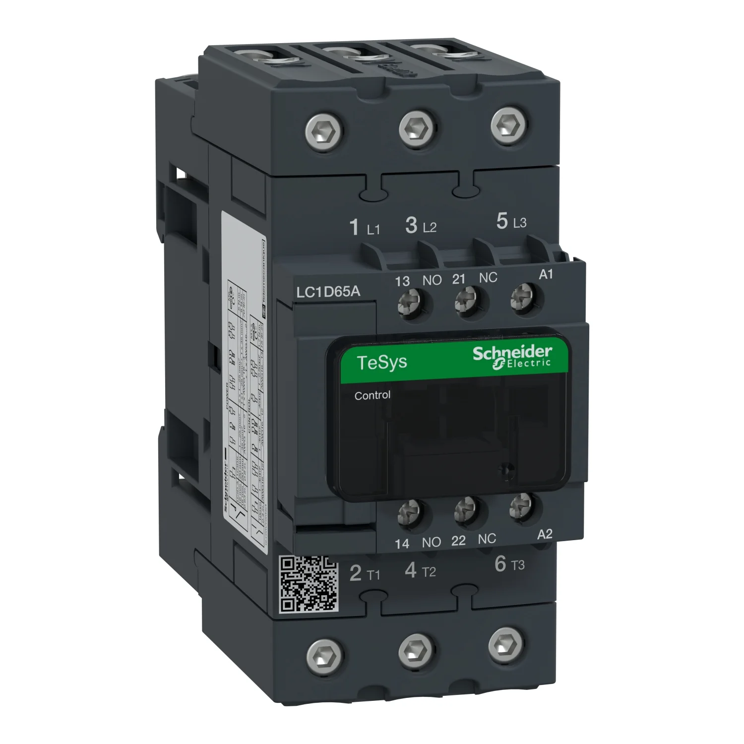 Contactor Tripolar (1na+1nc) TeSys D 65A 220 Vca 50/60Hz Evlk