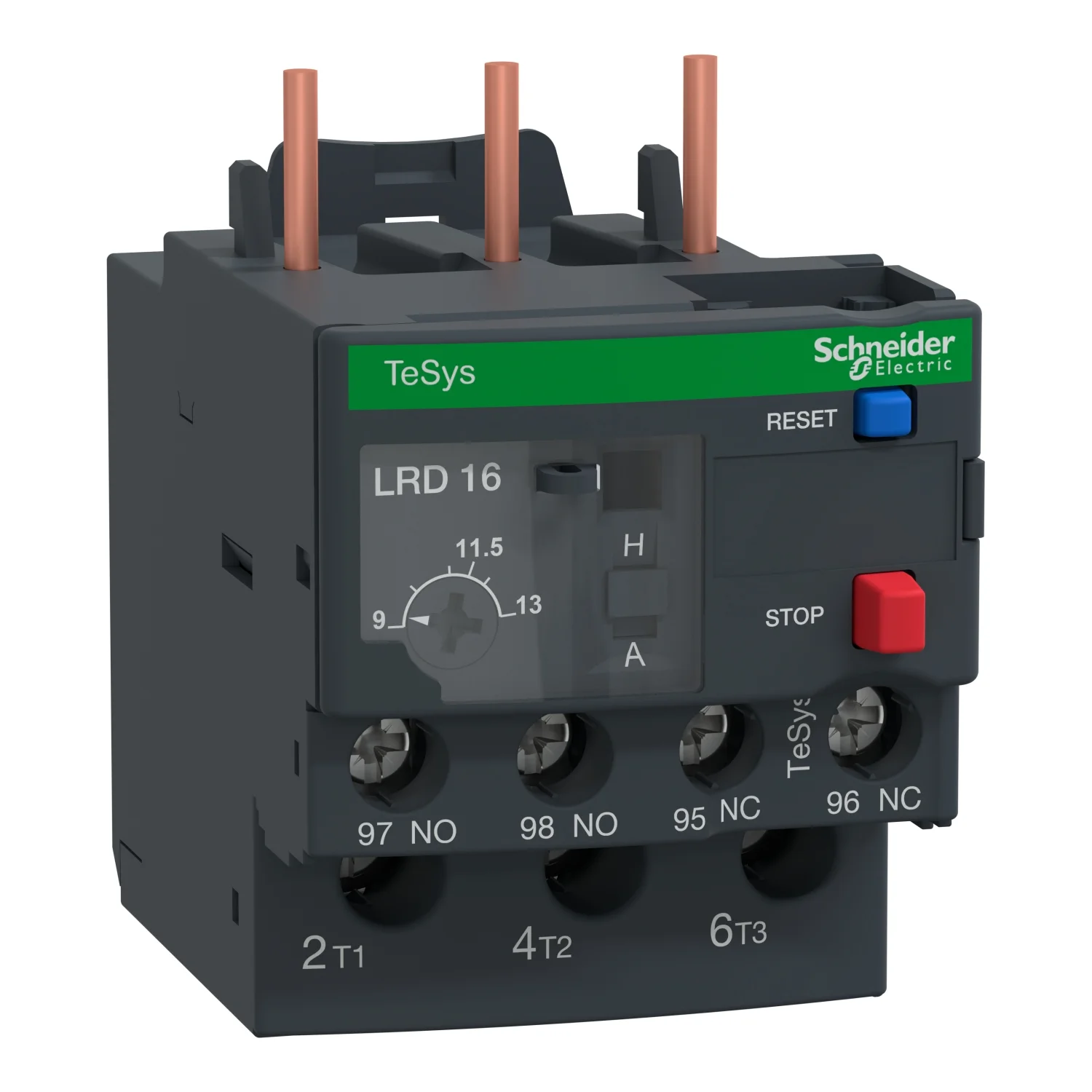 Relé Térmico para Contactor de 9 a 13 A-Línea TeSys D